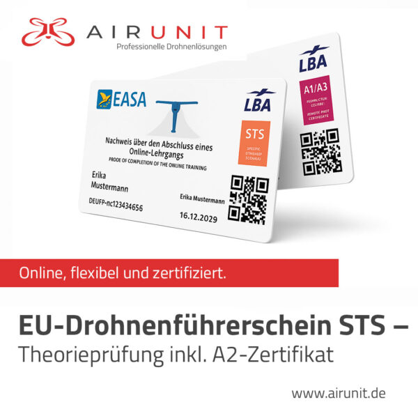 Airunit EU Drohnenführerschein STS