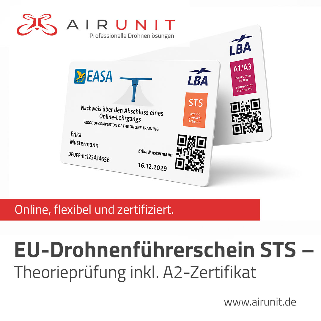 Airunit EU Drohnenführerschein STS