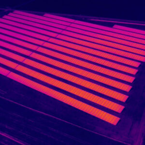 Airunit PV Fehler Feld Thermografie