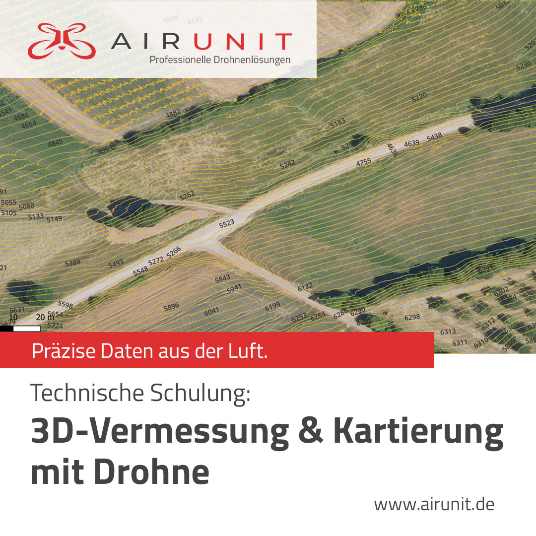 Airunit 3D-Vermessung Drohne Schulung
